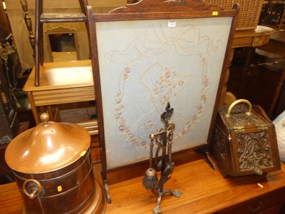 Lot 1403 - Occasional furniture to include; an early 20th...