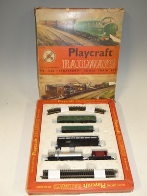 Lot 1547 - Three boxes of vintage boxed train sets, to...