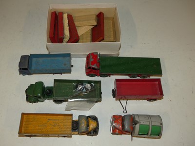 Lot 1590 - Onebox of playworn diecast vehicles, to...