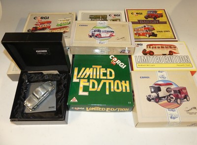 Lot 1611 - Two boxes of Lledo, Corgi and Oxford Diecast...