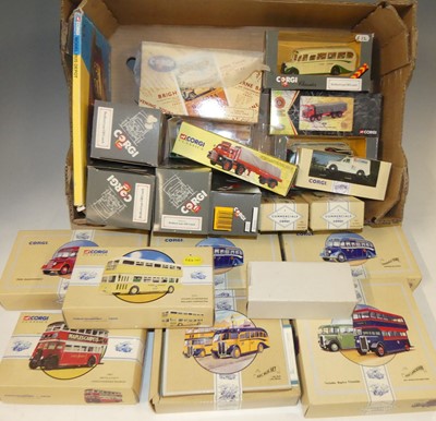 Lot 1618 - Two boxes of Corgi Classics boxed models, to...