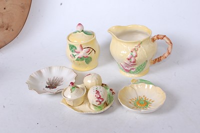 Lot 229 - A collection of Carltonware leaf moulded wares