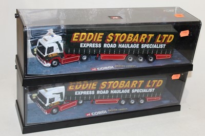 Lot 467 - A Corgi Modern Trucks Eddie Stobart and...