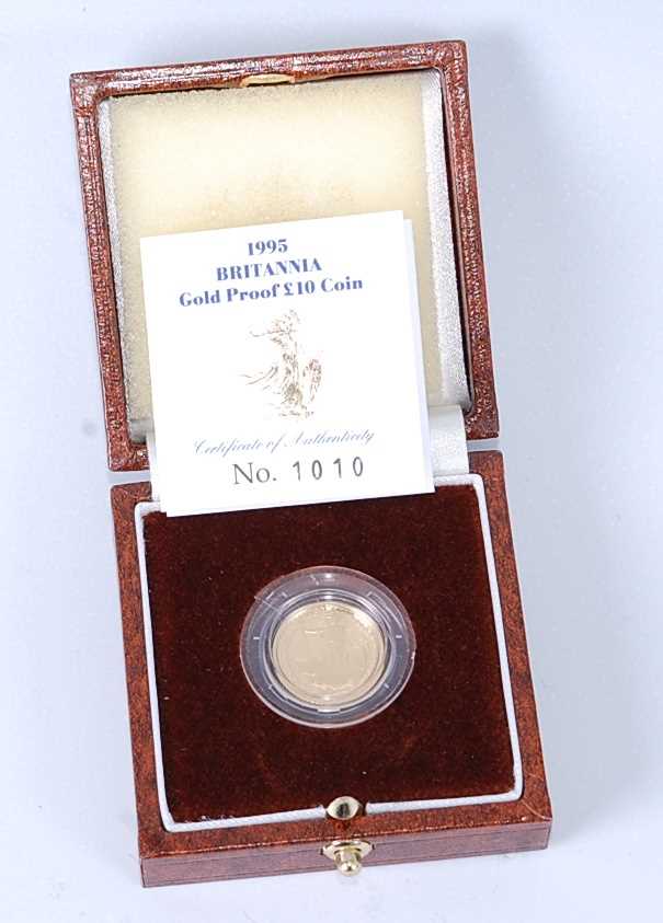 Lot 2077 - Great Britain, 1995 Britannia gold proof £10...