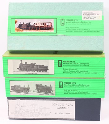 Lot 426 - LNWR locomotive kits - London Road Models 17"...