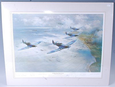 Lot 123 - After Frank Wooton (1911-1998), D-Day June 6th...