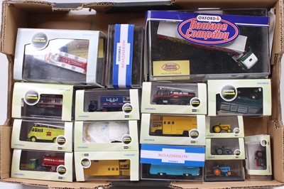 Lot 911 - 1 tray of boxed mainly Oxford diecast models,...