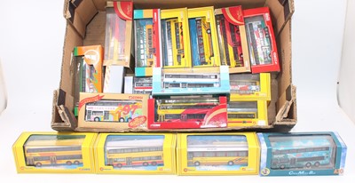 Lot 913 - 1 tray of boxed Corgi Classic “City bus”...