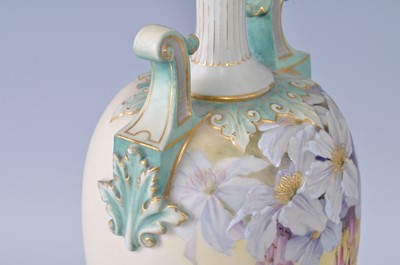 Lot 2031 - A late Victorian Royal Worcester porcelain...