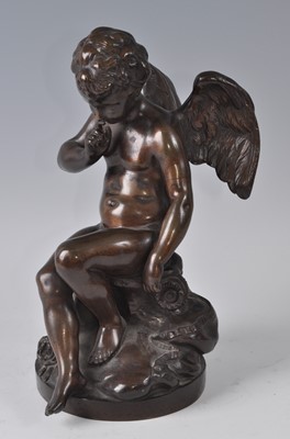 Lot 2413 - A French late 19th century bronze figure of...