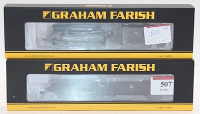 Lot 507 - Two Farish N gauge locos & tenders: 372-425 WD...