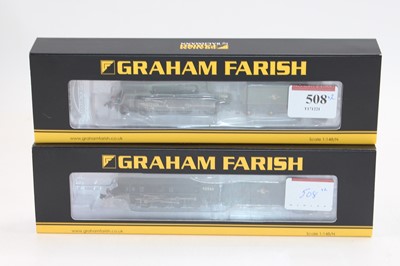 Lot 508 - Two Farish N gauge locos & tenders: 372-725 BR...