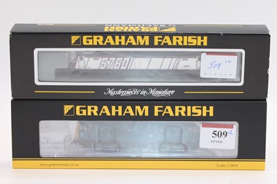 Lot 509 - Two Farish N gauge diesel locos: 371-112 class...