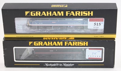 Lot 515 - Two Farish N gauge diesel locos: 372-246 class...