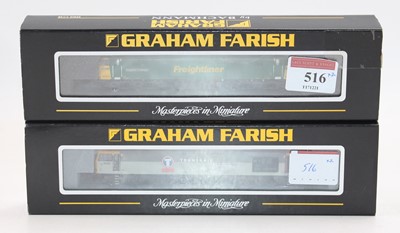 Lot 516 - Two Farish N gauge diesel locos: 371-228 class...