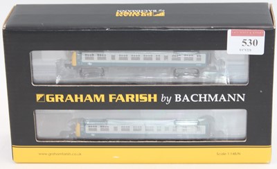 Lot 530 - Farish N gauge 371-511 3-car class 101 diesel...