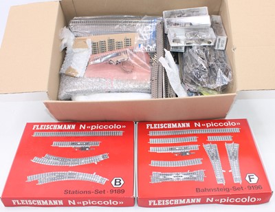 Lot 574 - A very large quantity of Fleischmann N gauge...