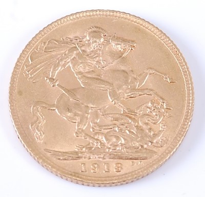 Lot 2020 - Great Britain, 1913 gold full sovereign,...