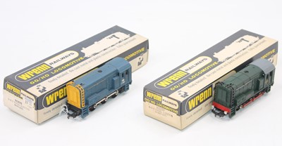 Lot 612 - Two Wrenn 0-6-0 diesel shunters: W2231 BR...