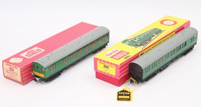 Lot 616 - 2250/4150 2-rail Hornby Dublo 2-car EMU,...