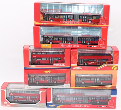 Lot 949 - 1 tray of Citaro models all boxed to include...