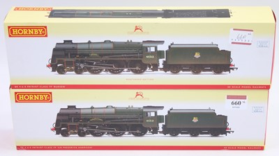 Lot 660 - Two Hornby BR 4-6-0 locos & tenders Patriot...