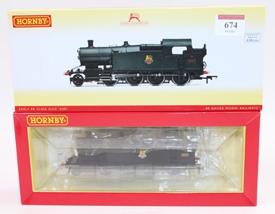 Lot 674 - Hornby R3462 BR (early) class 42xx 2-8-0 tank...