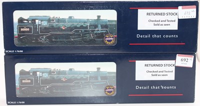 Lot 692 - Two Bachmann Branchline standard class 4 2-6-4...