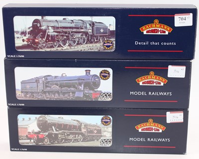 Lot 704 - Three Bachmann Branchline locos & tenders;...