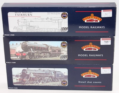 Lot 705 - Three Bachmann Branchline locos; 32-275 K3 2-6-...