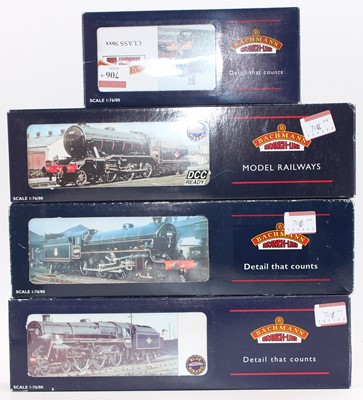 Lot 706 - Four Bachmann Branchline locos: 32-080 class...