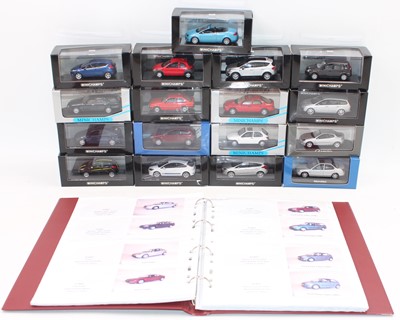 Lot 969 - 1 tray containing 17 Minichamps boxed models...