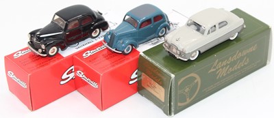 Lot 971 - 2x Somerville and a Brooklands model in 1:43...