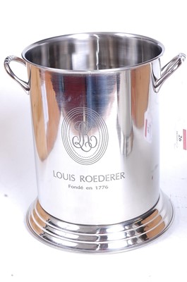 Lot 26 - A pair of reproduction plated wine coolers,...