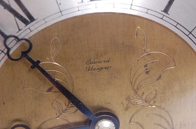 Lot 37 - A 20th century mahogany cased bracket clock,...