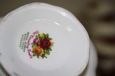 Lot 52 - A Royal Albert Old Country Roses pattern part...