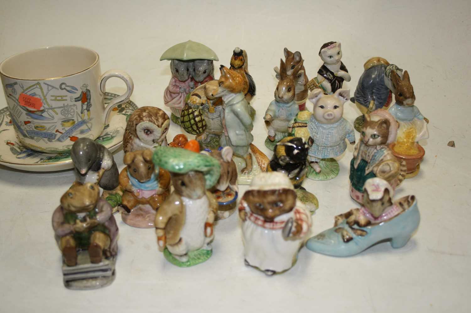 Lot 74 - A collection of Royal Albert and Beswick...