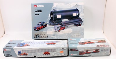 Lot 1388 - 3 boxed Corgi 1:50th scale Heavy Haulage as...