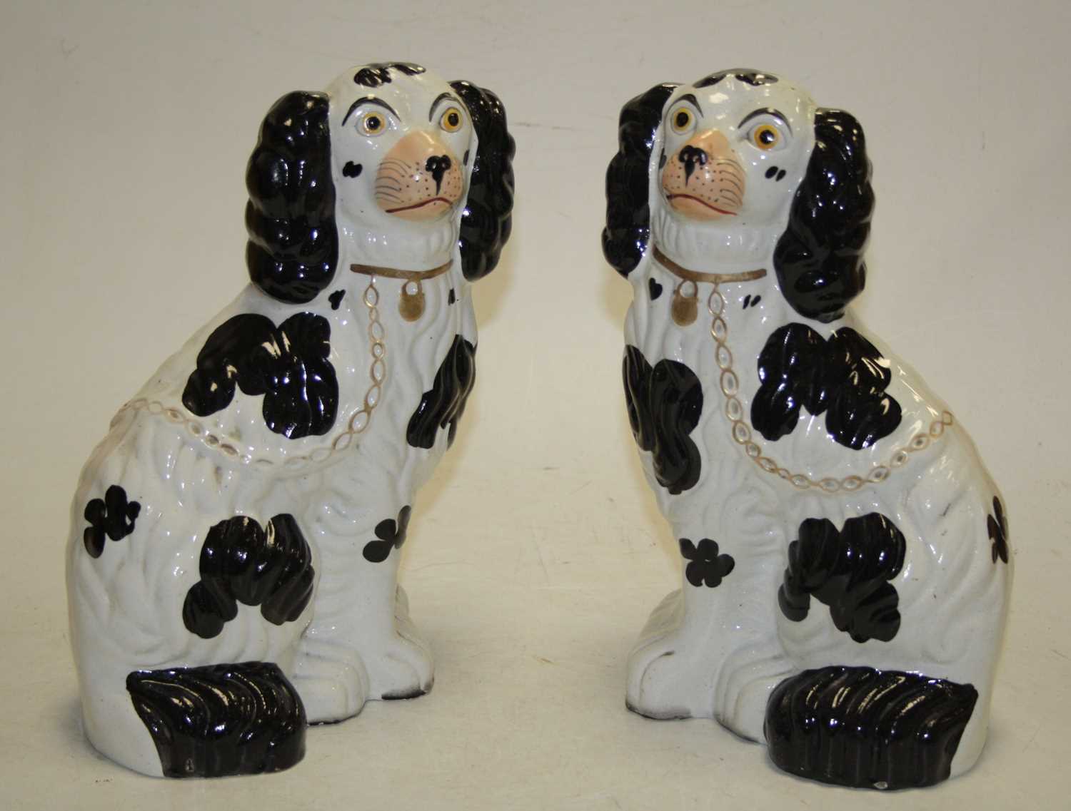 Lot 169 - A pair of Staffordshire style flatback models...