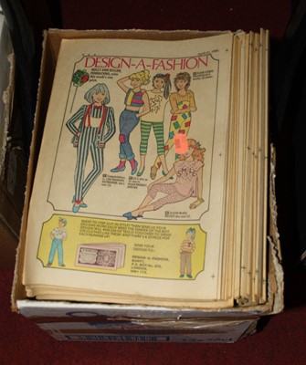 Lot 180 - A collection of 20th century comics, to...