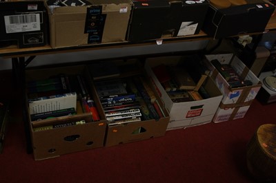 Lot 98 - Four boxes of miscellaneous mainly hardback...