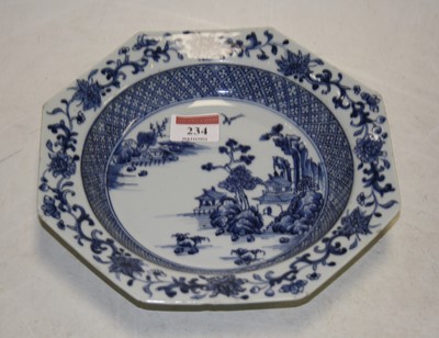 Lot 234 - An early 19th century Chinese export plate of...