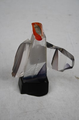 Lot 237 - A desk ornament in the form of a bird signed...