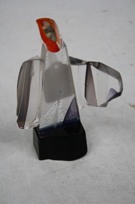 Lot 237 - A desk ornament in the form of a bird signed...