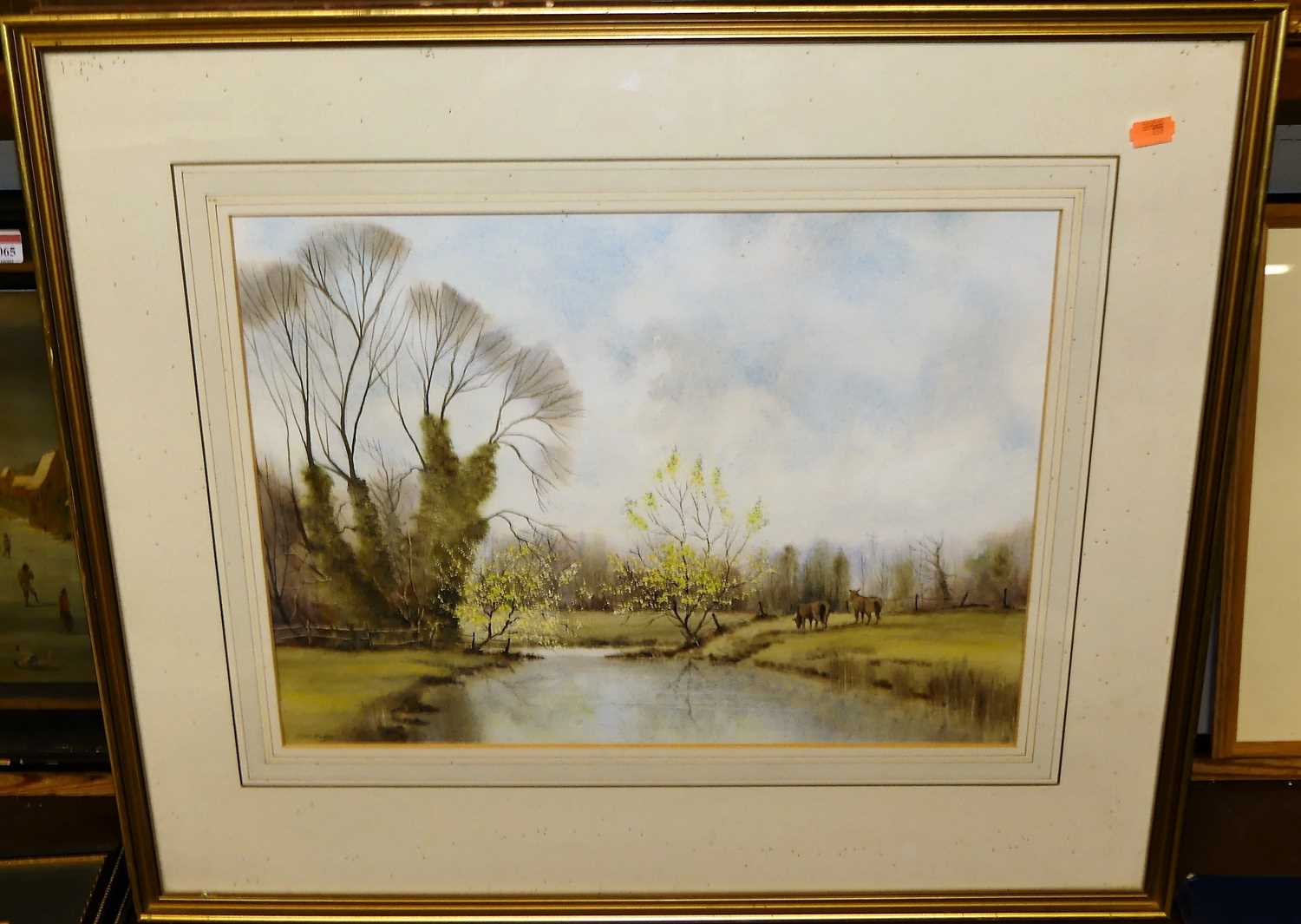 Lot 1067 - Peter Solly (b. 1934) - Elsing Mill and Spring...