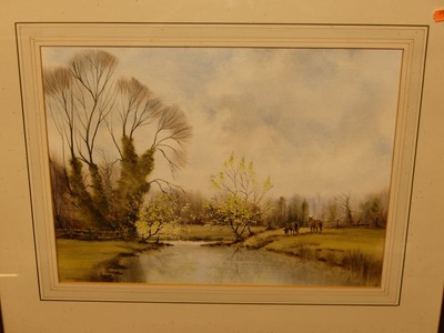 Lot 1067 - Peter Solly (b. 1934) - Elsing Mill and Spring...