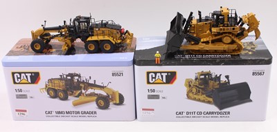 Lot 1296 - Diecast Master Real Replicas 1/50th scale CAT...