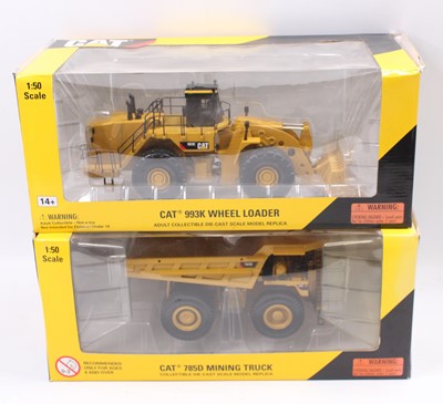 Lot 1273 - Norscot 1/50th scale Caterpillar Earth Moving...