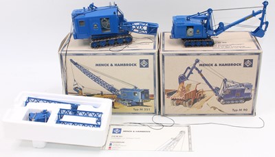 Lot 1279 - NZG Historic, 1/50th scale Menck and Hambrock...