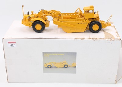 Lot 1257 - Black Rat Models 1/50th scale white metal hand...